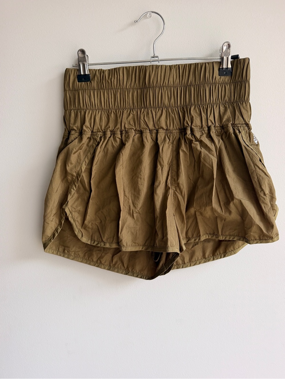 FP Movement by Free People Olive Green Athletic Shorts